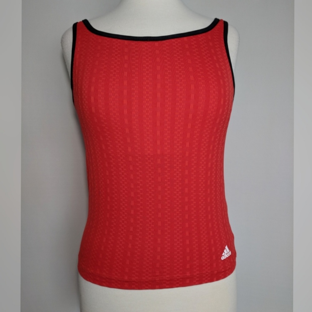 NWT Adidas Climalite red tank Size Large